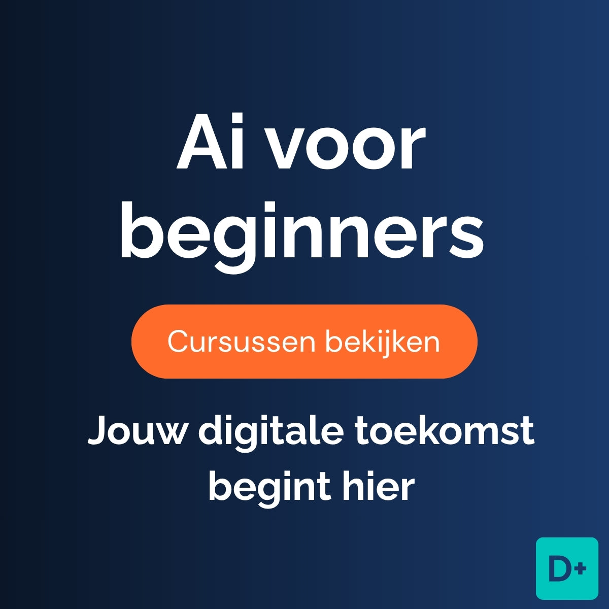 AI voor beginners