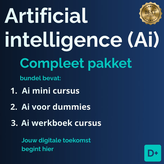 Complete AI bundel voor beginners en gevorderden — DigiPlus
