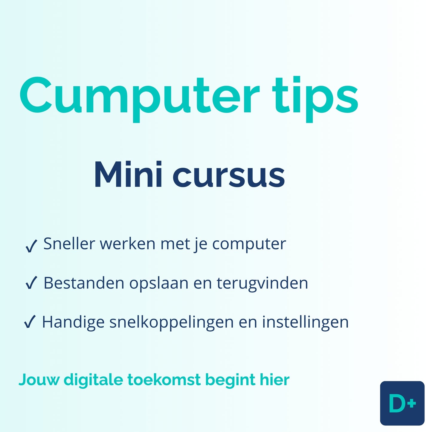 Gratis mini-cursus met computertips voor beginners — DigiPlus