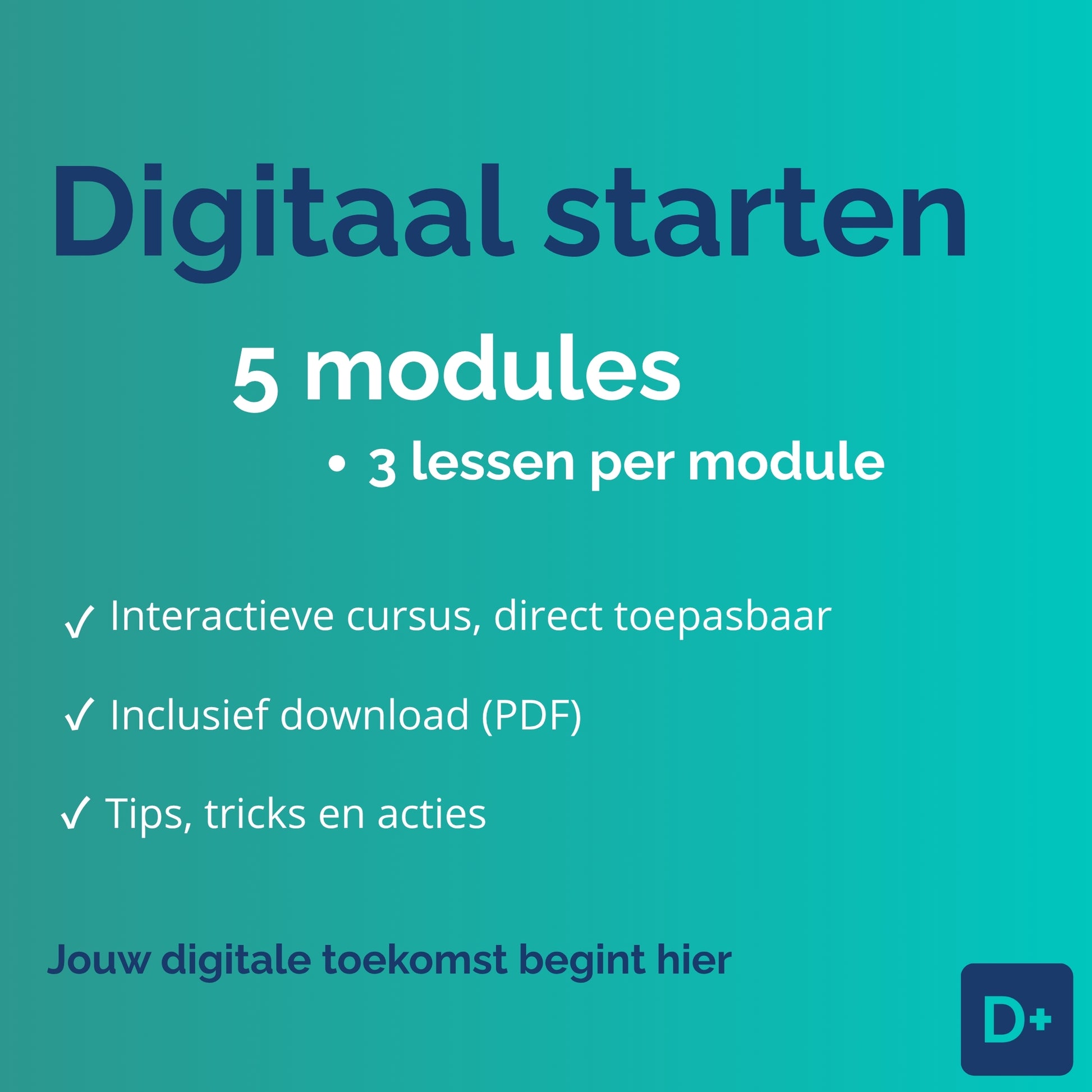 Online cursus Digitaal Starten — computer en smartphone voor beginners — DigiPlus